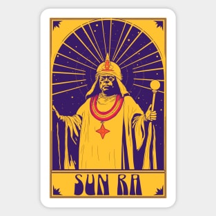 SUN RA --- Original Psychedelic Design Sticker
